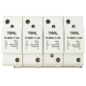 一级电涌保护器 TR-M380/4/25G